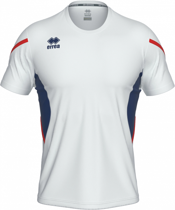 Errea - Curtis Player Jersey - White & navy blue