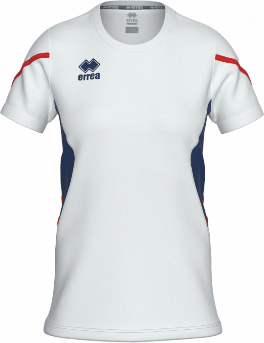 Errea - Corinne Player Jersey - White & red