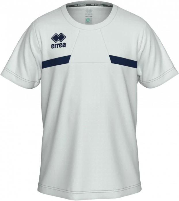 Errea - Mark Player Jersey Jr - Biały & navy blue