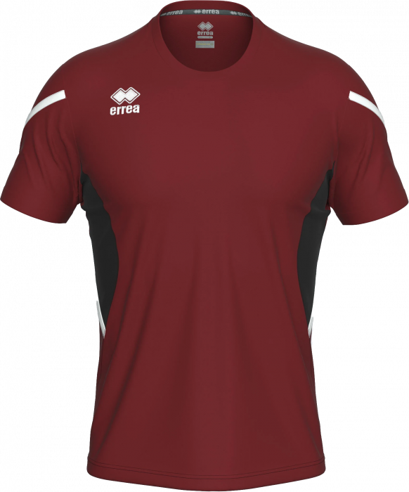 Errea - Curtis Player Jersey - Bordeaux & zwart