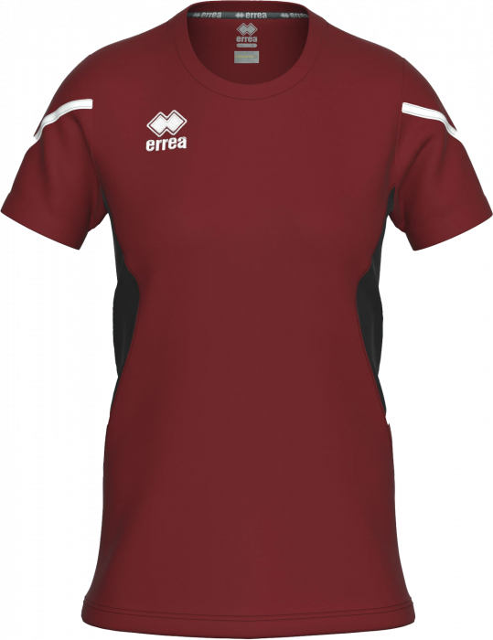 Errea - Corinne Player Jersey - Bordeaux & negro