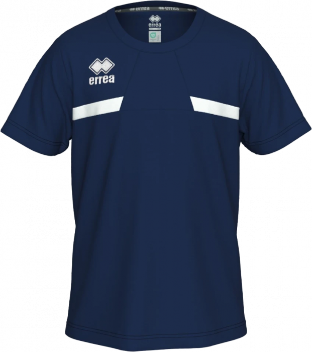 Errea - Mark Player Jersey - Navy Blue & biały