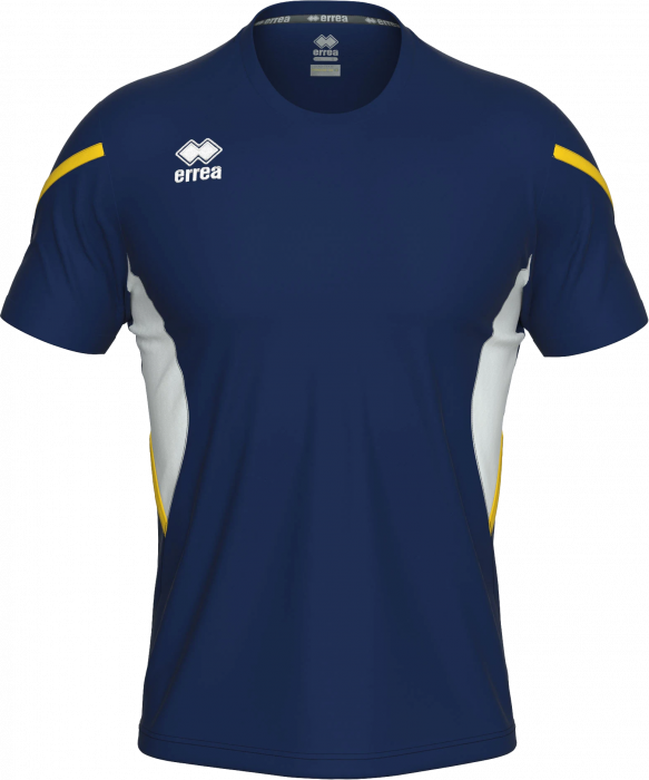 Errea - Curtis Player Jersey Jr - Navy Blue & geel