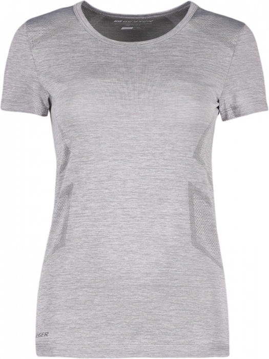 Geyser - Seamless T-Shirt Women - Grey Melange