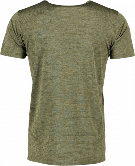 Geyser - Man Seamless S/s T-Shirt - Oliven Melange