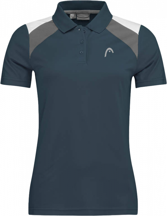 Head - Club 22 Tech Polo Shirt Women - Marin