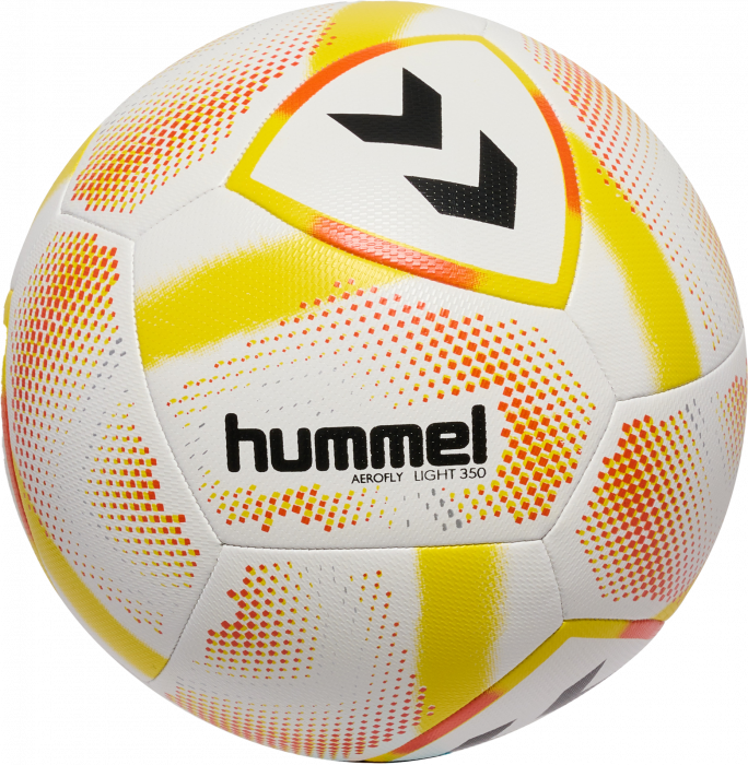 Hummel - Aerofly Light 350 Football - Size. 4 - Wit & yellow