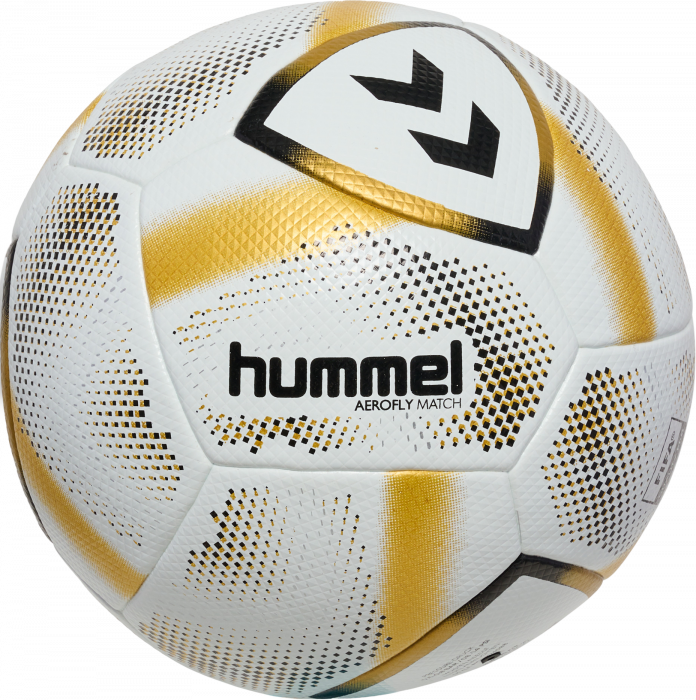Hummel - Aerofly Match Fodbold - Hvid & gul