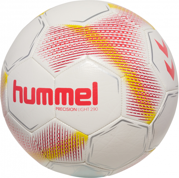 Hummel - Precision Light 290 Football - Size. 3 - Biały & czerwony
