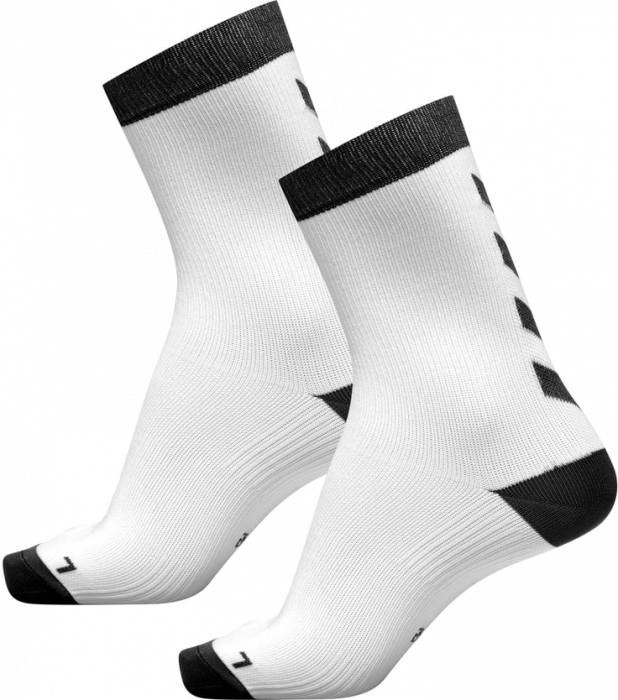 Hummel - Performance Socks 2-Pack - White & black