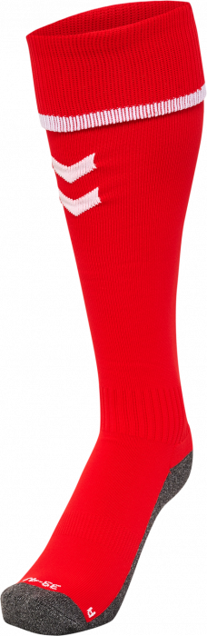 Hummel - Core Football Socks - True Red & white