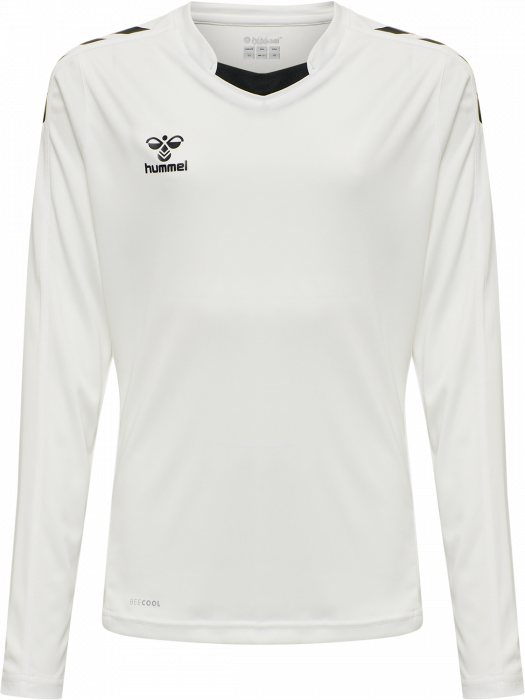 Hummel - Core Xk Langærmet T-Shirt Jr - Hvid & sort