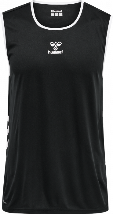 Hummel - Core Xk Basket Jersey - Zwart & wit