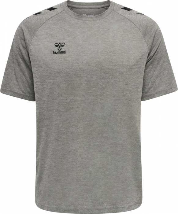Hummel Core Xk Poly T-Shirt › Grey Melange & sort (211943) › 16