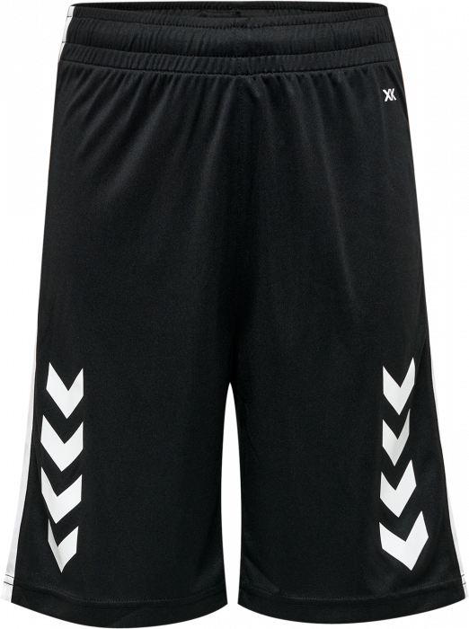 Hummel - Core Xk Basket Shorts Jr - Nero & bianco
