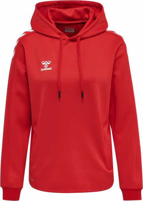 Hummel Core XK hoodie women › True Red & blanc (212649) 8 › Vêtements