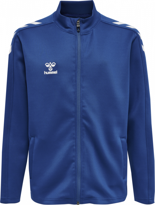 Hummel - Core Xk Poly Sweatshirt Jr - True Blue & weiß