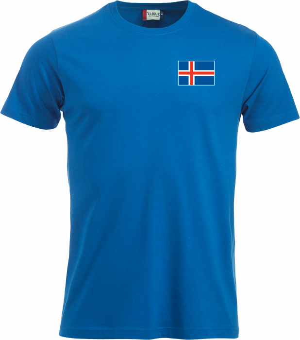 Clique - Country Jersey - Iceland - Azul