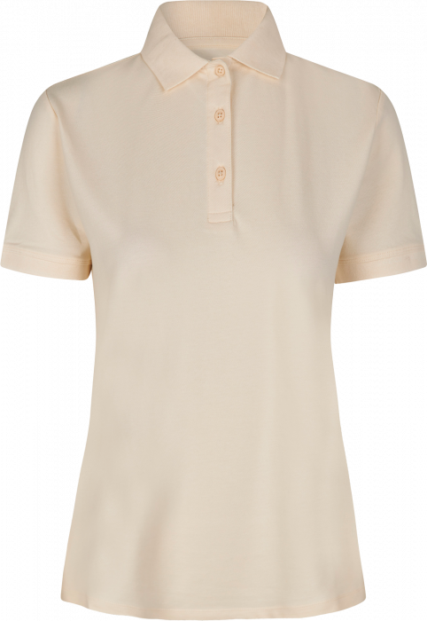 ID - Organic Poloshirt Women - Off-White