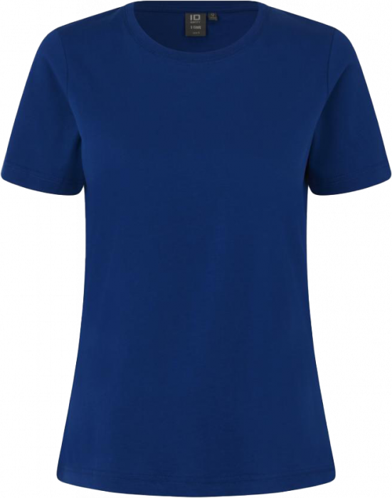ID - Cotton T-Time T-Shirt Dame - Royal Blue