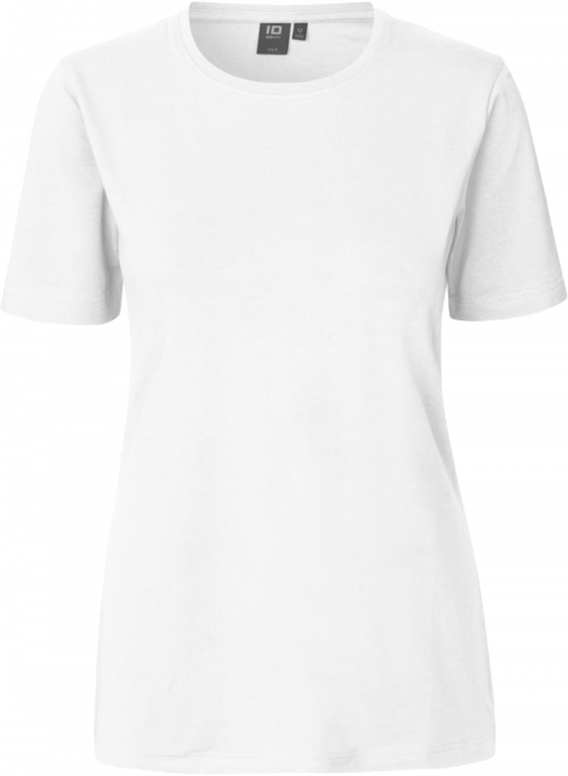 ID - Stretch T-Shirt Women - Biały