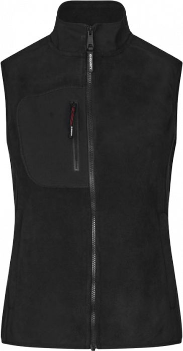 ID - Fleece Vest Women - Zwart