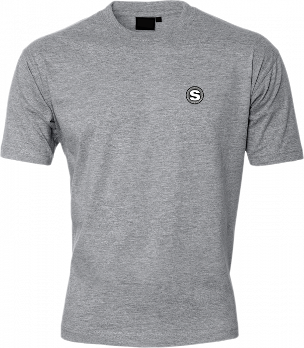 ID - Sportyfied T-Shirt Small Badge - Grey Melange
