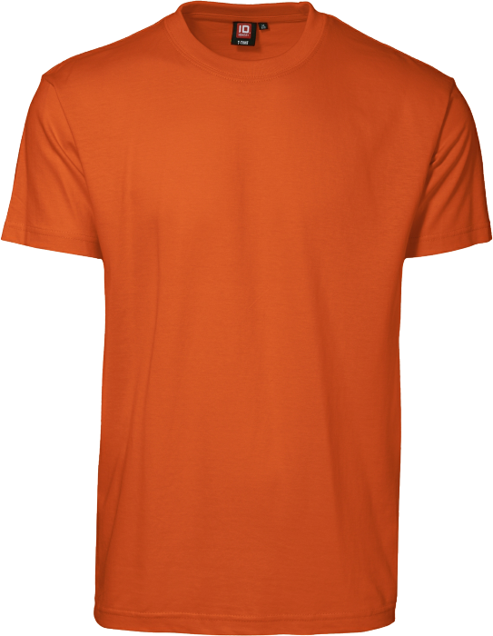 ID - Cotton T-Time T-Shirt Ks - Orange