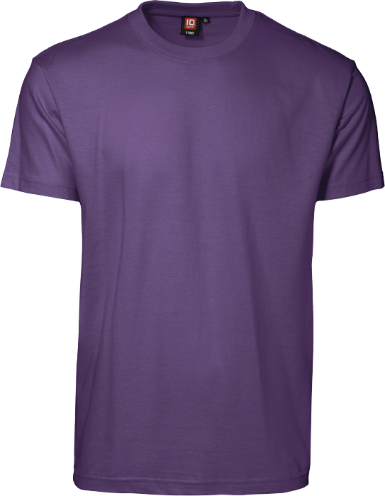 ID - Cotton T-Time T-Shirt Ks - Violet