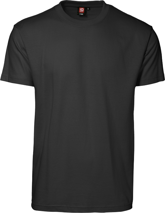 ID - Cotton T-Time T-Shirt Ks - Black