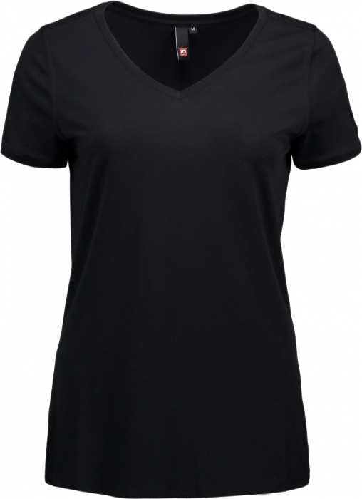 ID - V-Neck Tee Women - preto