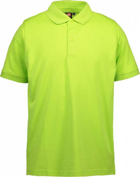 ID - Piqué Herre Poloshirt - Lime