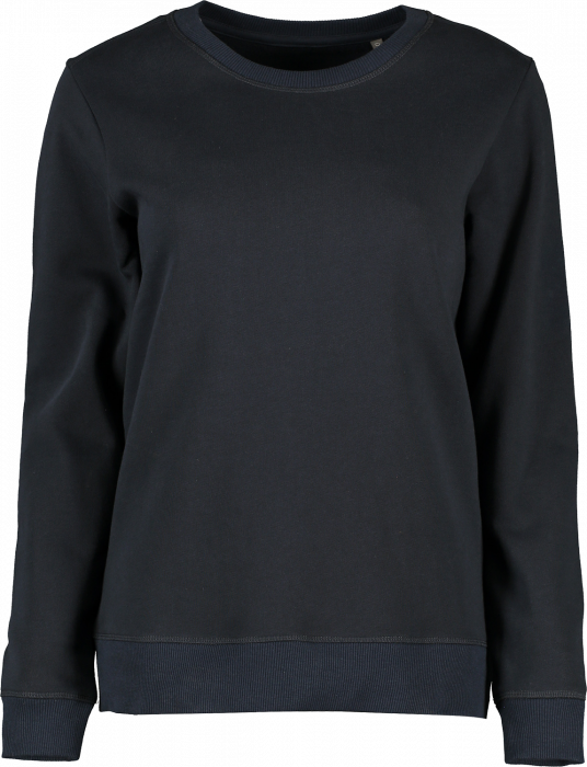 ID - Organic Cotton Sweatshirt Women - Nero
