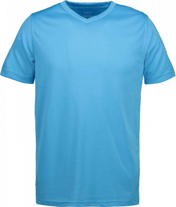ID - Yes Active T-Shirt - Cyan
