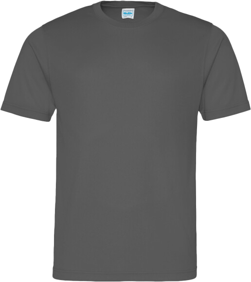 Just Cool - Polyester T-Shirt - Charcoal