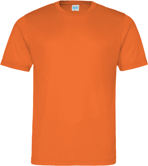 Just Cool - Polyester T-Shirt - Electric Orange