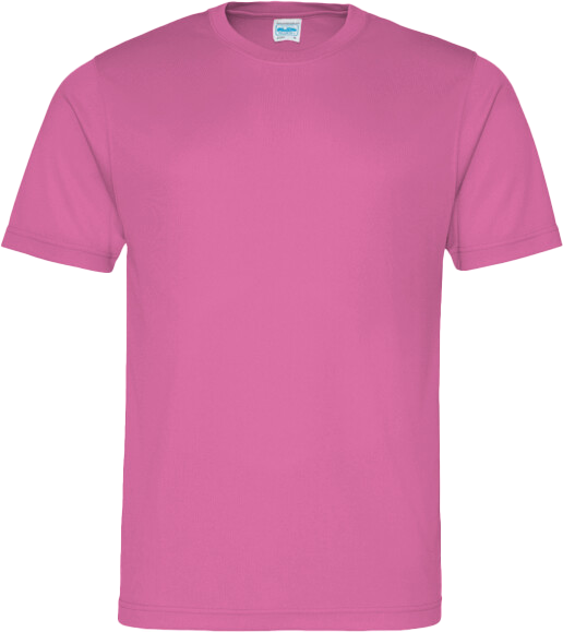 Just Cool - Polyester T-Shirt - Electric Pink