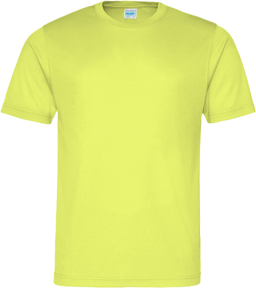 Just Cool - Polyester T-Shirt - Electric Yellow