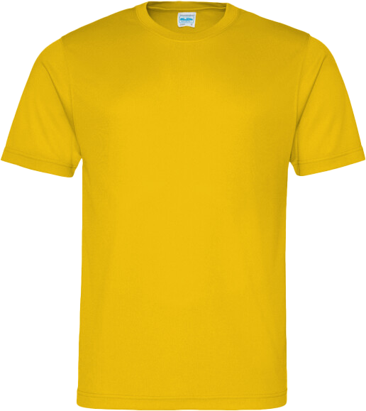 Just Cool - Polyester T-Shirt - Gold