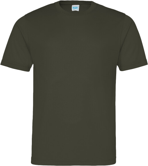 Just Cool - Polyester T-Shirt - Olive Green