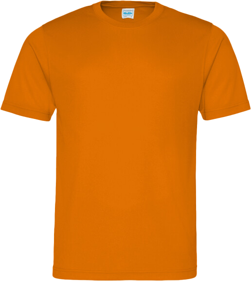 Just Cool - Polyester T-Shirt - Orange Crush