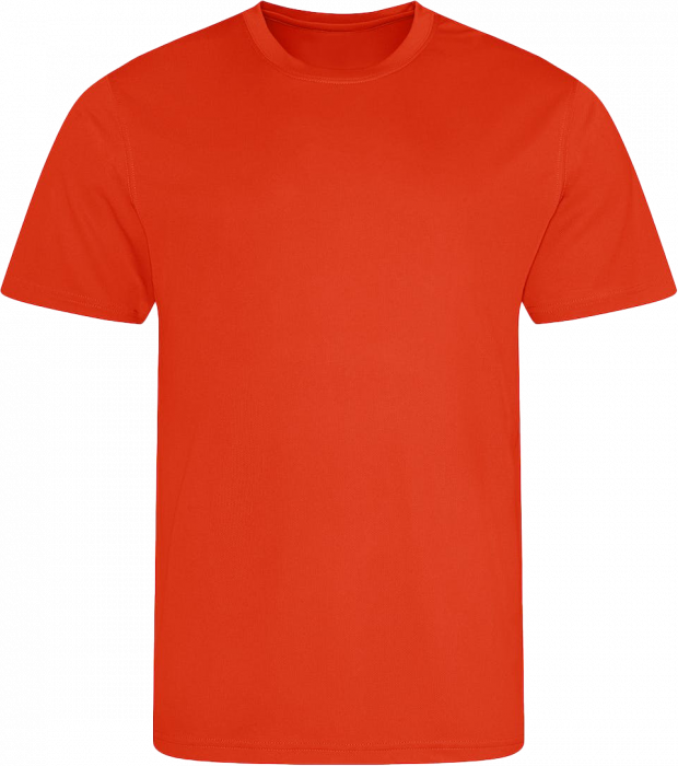 Just Cool - Polyester T-Shirt - Orange Flame