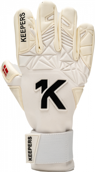 Keepers - Pro Goal  Gloves - Biały