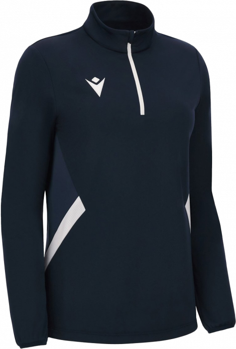 Macron - Maira Half Zip Top Women - Marinho & white