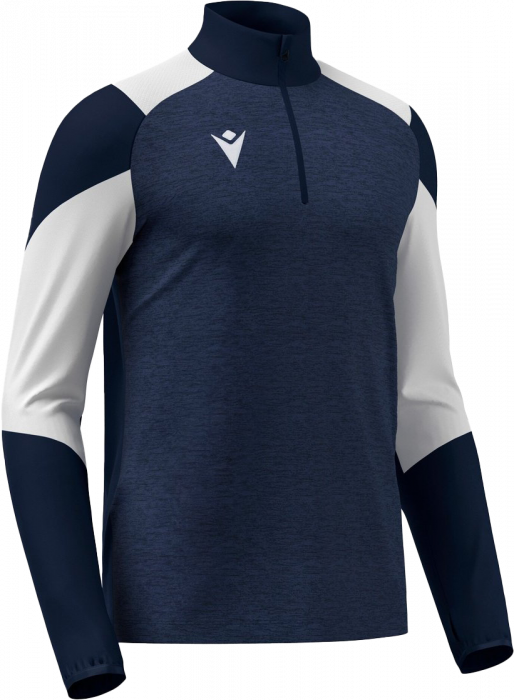 Macron - Izel Half Zip Top - Marine & white