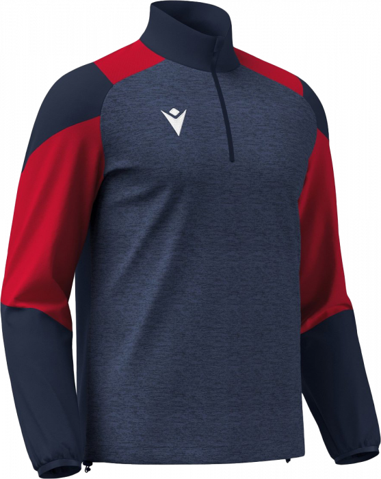 Macron - Cuzco Half Zip Top - Marine & red