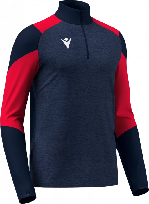 Macron - Izel Half Zip Top - Marine & red