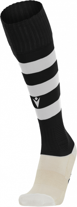 Macron - Hoops Football Socks - Black & white