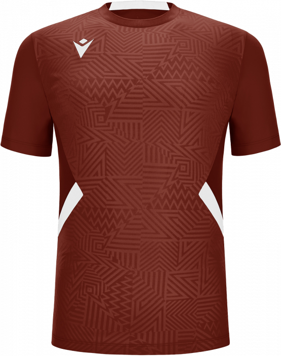 Macron - Shedir Player Jersey - Cardinal & white