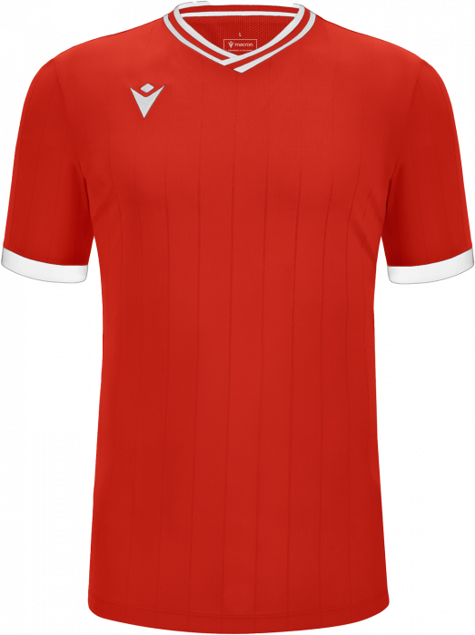 Macron - Halley Player Jersey - Red & white